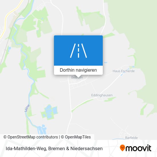 Ida-Mathilden-Weg Karte