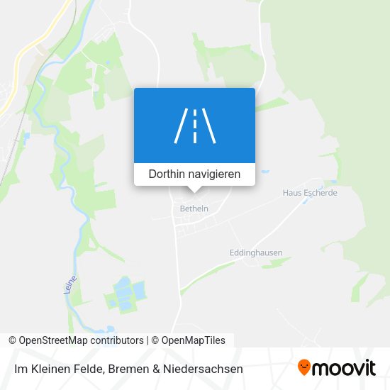 Im Kleinen Felde Karte