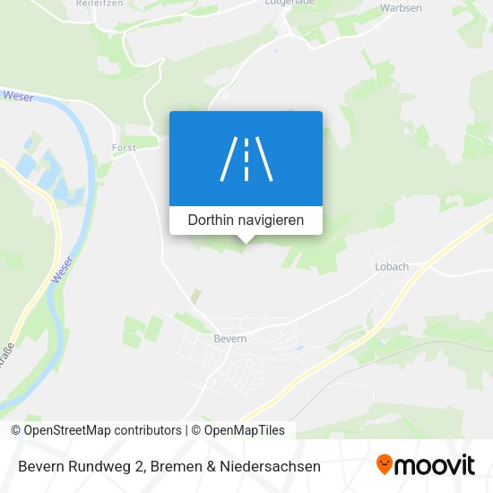 Bevern Rundweg 2 Karte