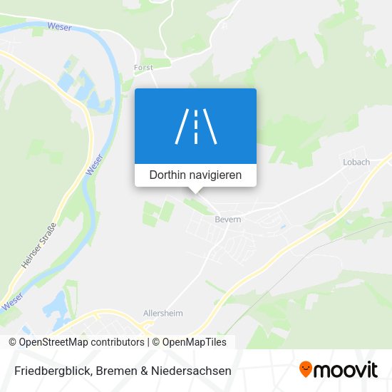Friedbergblick Karte
