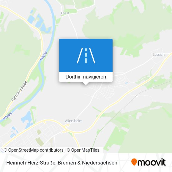 Heinrich-Herz-Straße Karte