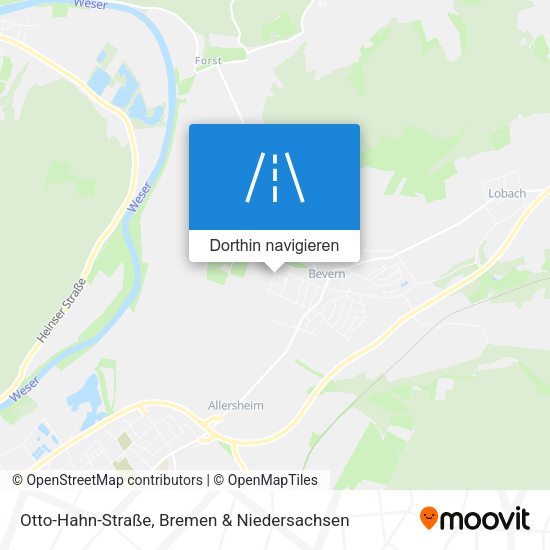 Otto-Hahn-Straße Karte