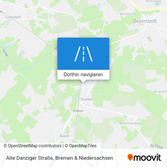 Alte Danziger Straße Karte