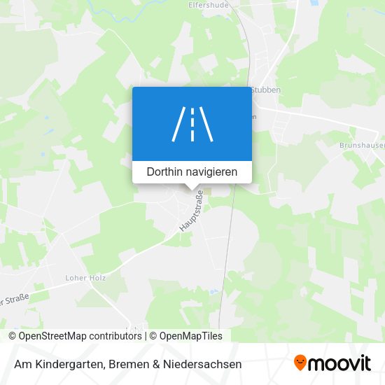 Am Kindergarten Karte