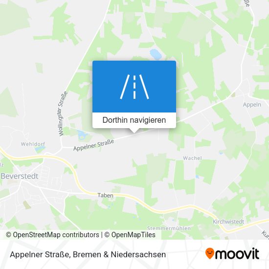Appelner Straße Karte