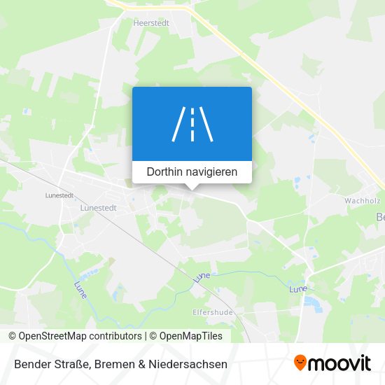 Bender Straße Karte