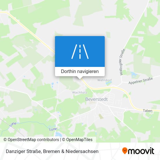 Danziger Straße Karte