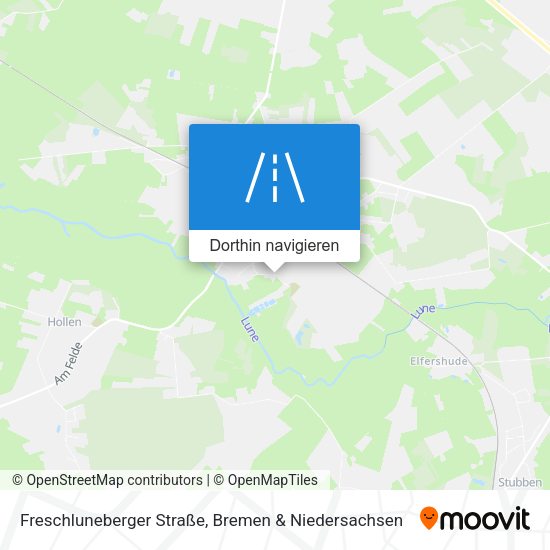 Freschluneberger Straße Karte