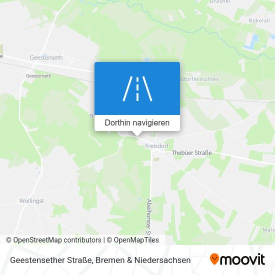 Geestensether Straße Karte