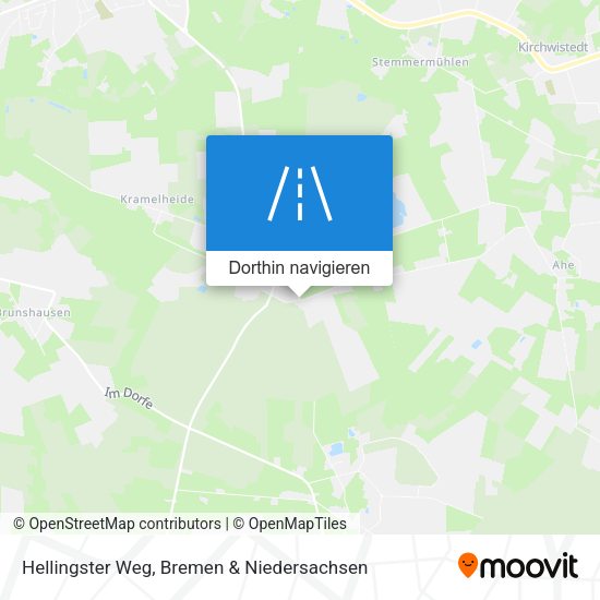 Hellingster Weg Karte