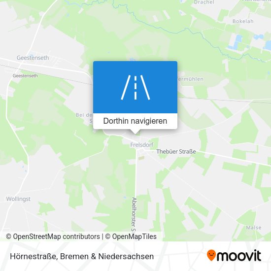 Hörnestraße Karte