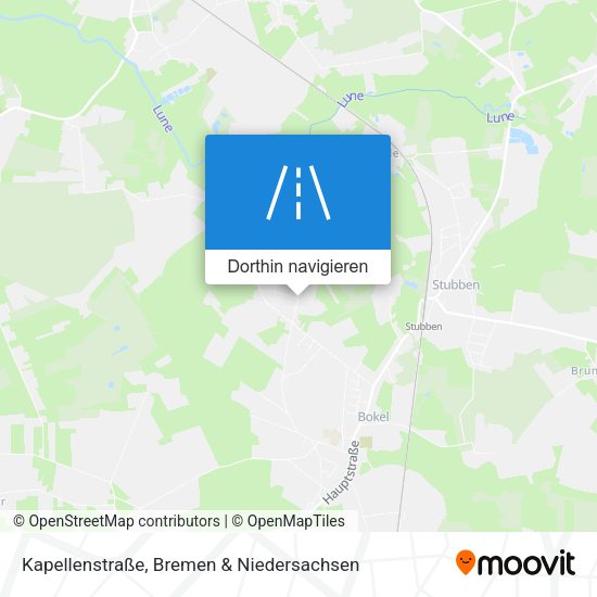 Kapellenstraße Karte