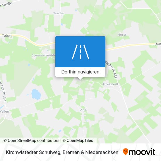 Kirchwistedter Schulweg Karte
