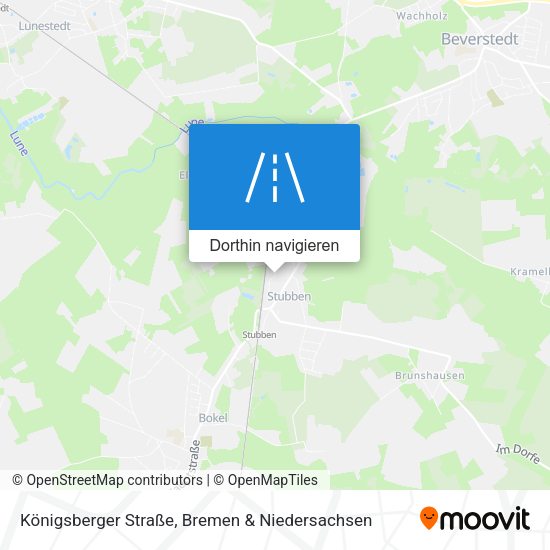 Königsberger Straße Karte
