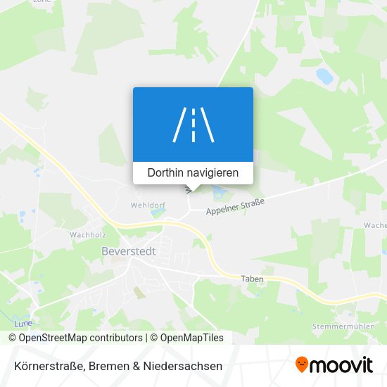 Körnerstraße Karte