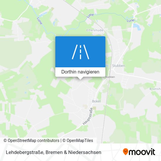 Lehdebergstraße Karte