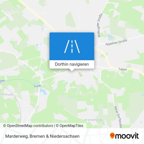 Marderweg Karte