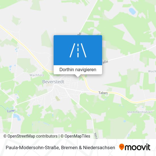 Paula-Modersohn-Straße Karte