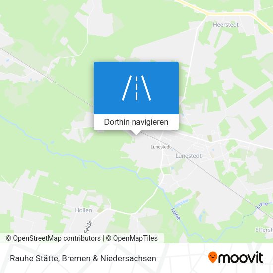 Rauhe Stätte Karte