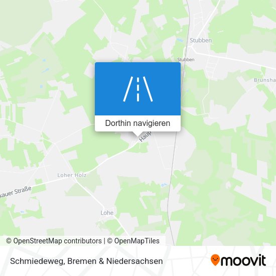 Schmiedeweg Karte