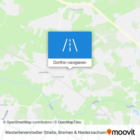 Westerbeverstedter Straße Karte