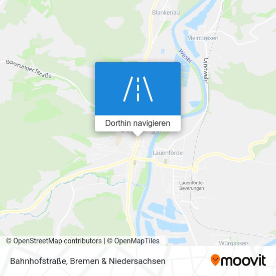 Bahnhofstraße Karte