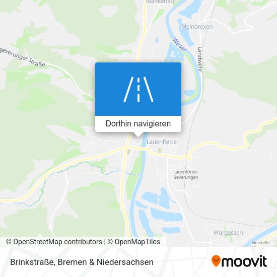Brinkstraße Karte