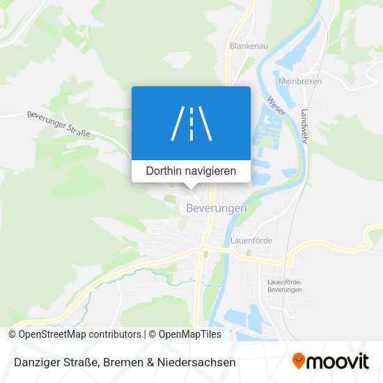 Danziger Straße Karte
