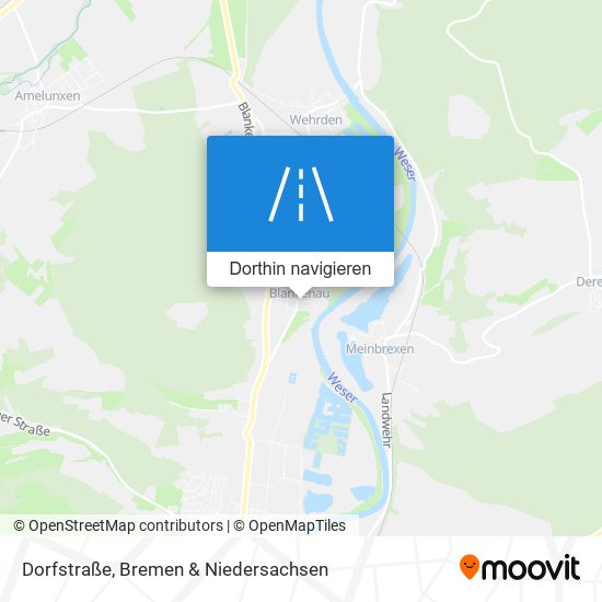 Dorfstraße Karte