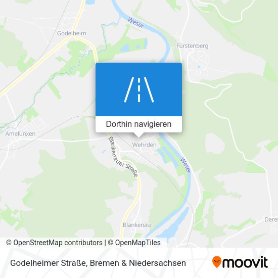 Godelheimer Straße Karte