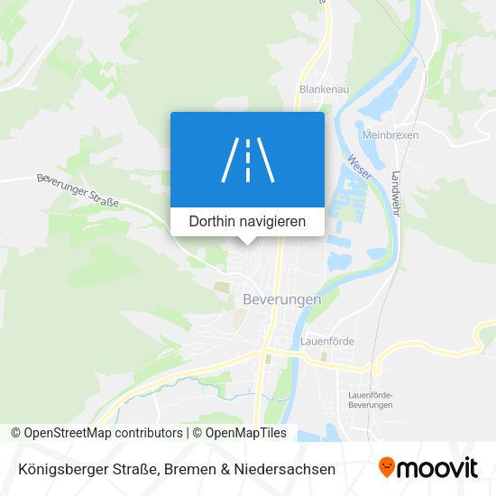 Königsberger Straße Karte