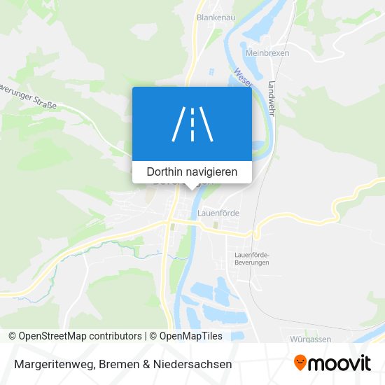 Margeritenweg Karte