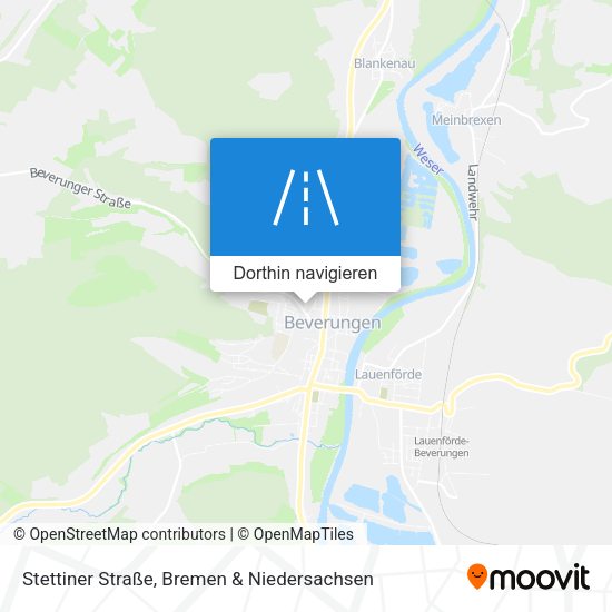 Stettiner Straße Karte