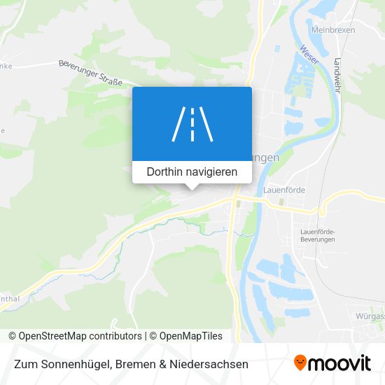 Zum Sonnenhügel Karte