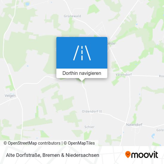 Alte Dorfstraße Karte