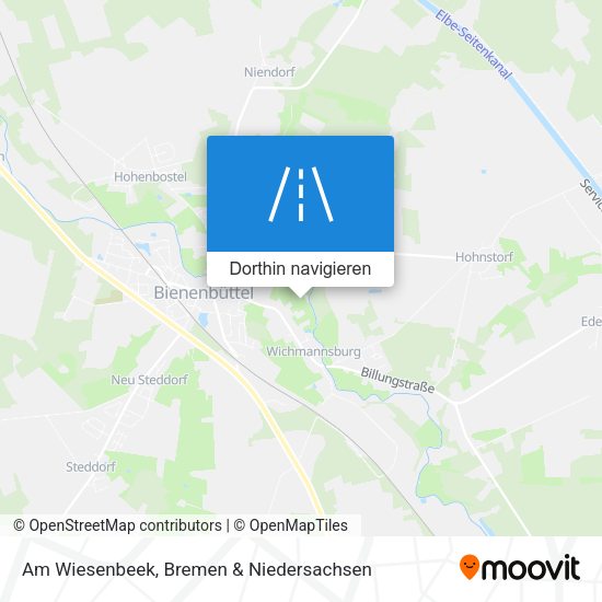 Am Wiesenbeek Karte