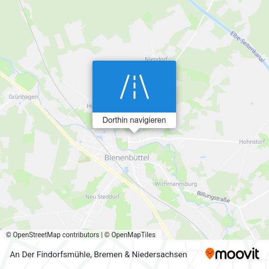 An Der Findorfsmühle Karte