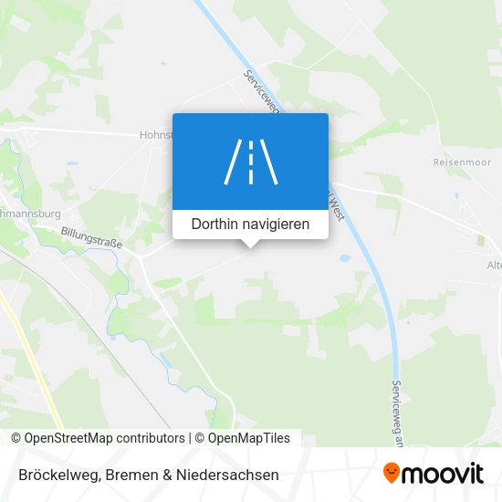 Bröckelweg Karte