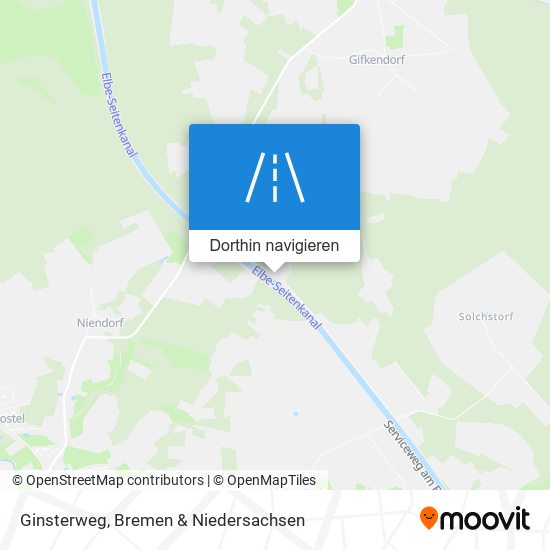 Ginsterweg Karte