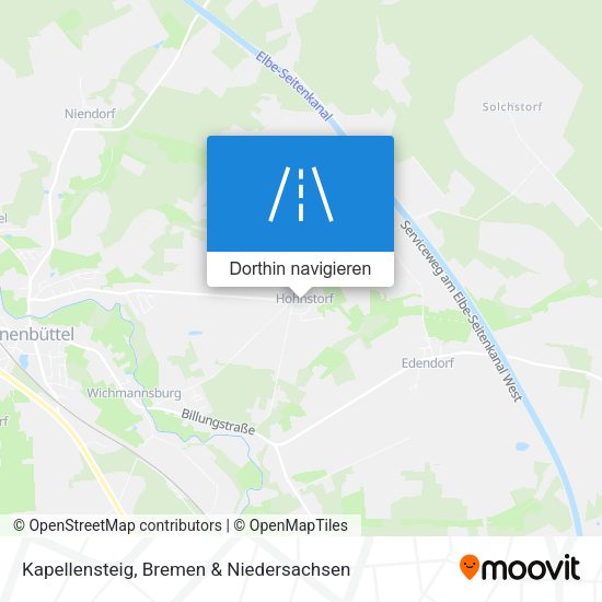Kapellensteig Karte