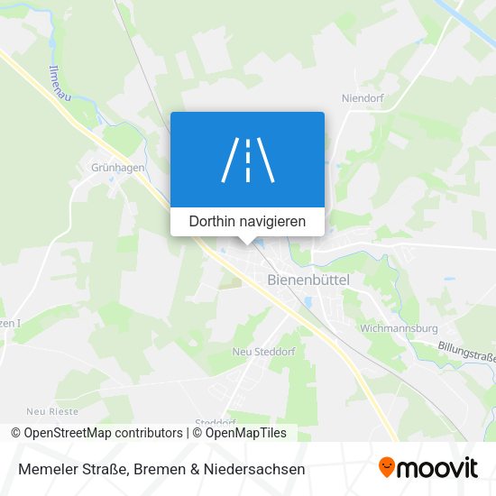 Memeler Straße Karte