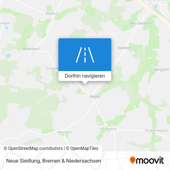 Neue Siedlung Karte