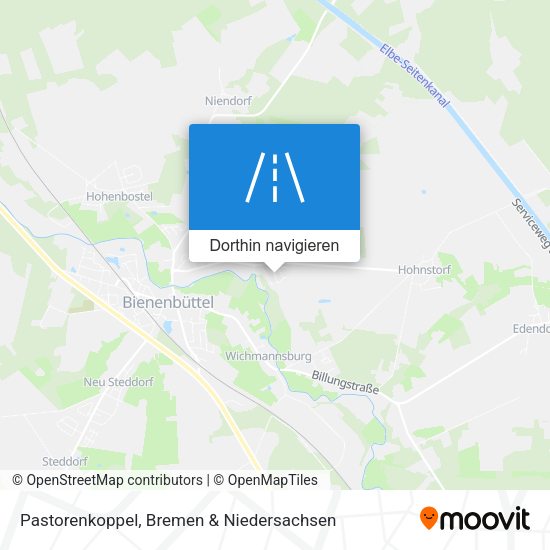 Pastorenkoppel Karte