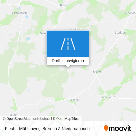 Riester Mühlenweg Karte