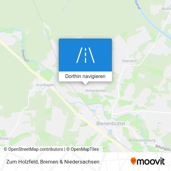 Zum Holzfeld Karte