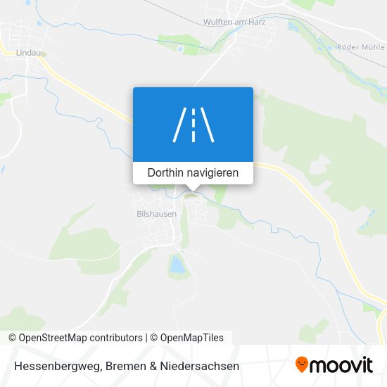 Hessenbergweg Karte