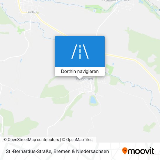 St.-Bernardus-Straße Karte