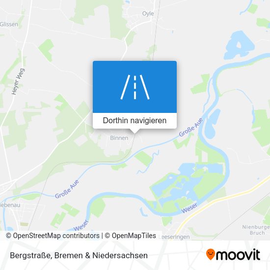 Bergstraße Karte