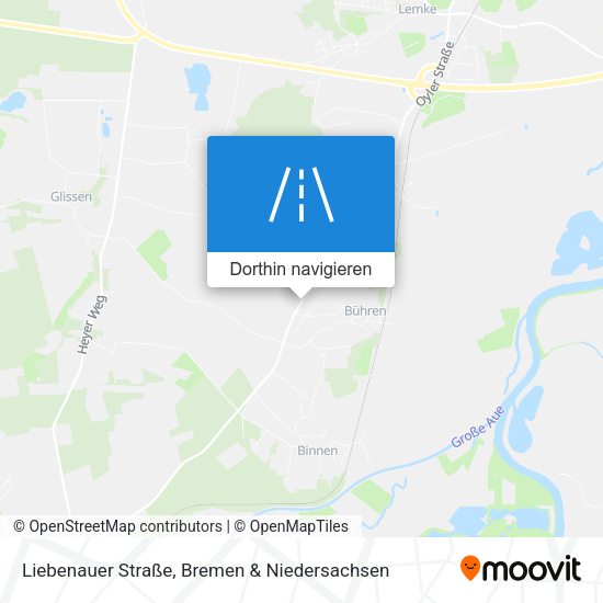 Liebenauer Straße Karte