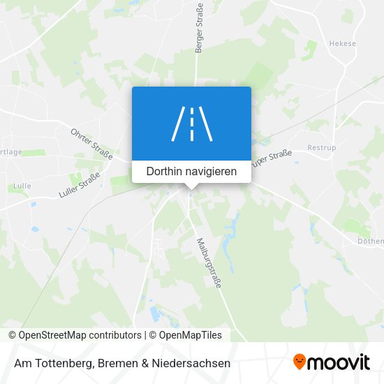 Am Tottenberg Karte